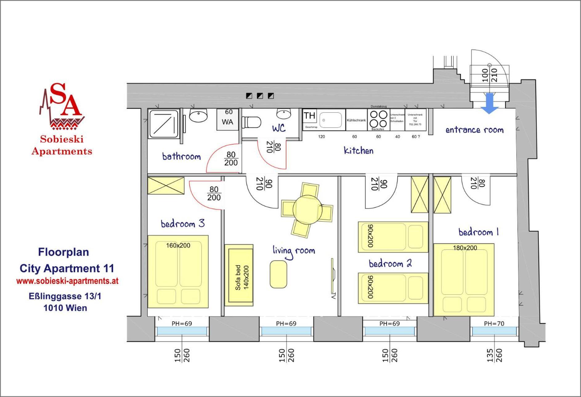 Sobieski District-1 Ring Apartments Вена Экстерьер фото